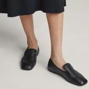 Everlane The Day Loafer in Black Leather